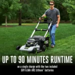 Power+ Mower 22" Super Composite Deck Select Cut™ System With Peak Power Kit (Two 6ah Batteries) - Image 12