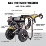 4400 PSI 4.0 GPM Gas Pressure Washer with Honda® Engine and AAA Triplex Pump - Image 3