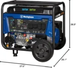 Westinghouse 12500 Watt Dual Fuel Home Backup Portable Generator, Remote Electric Start, Transfer Switch Ready, Gas and Propane Powered - Image 2
