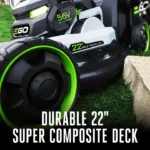 Power+ Mower 22" Super Composite Deck Select Cut™ System With Peak Power Kit (Two 6ah Batteries) - Image 9